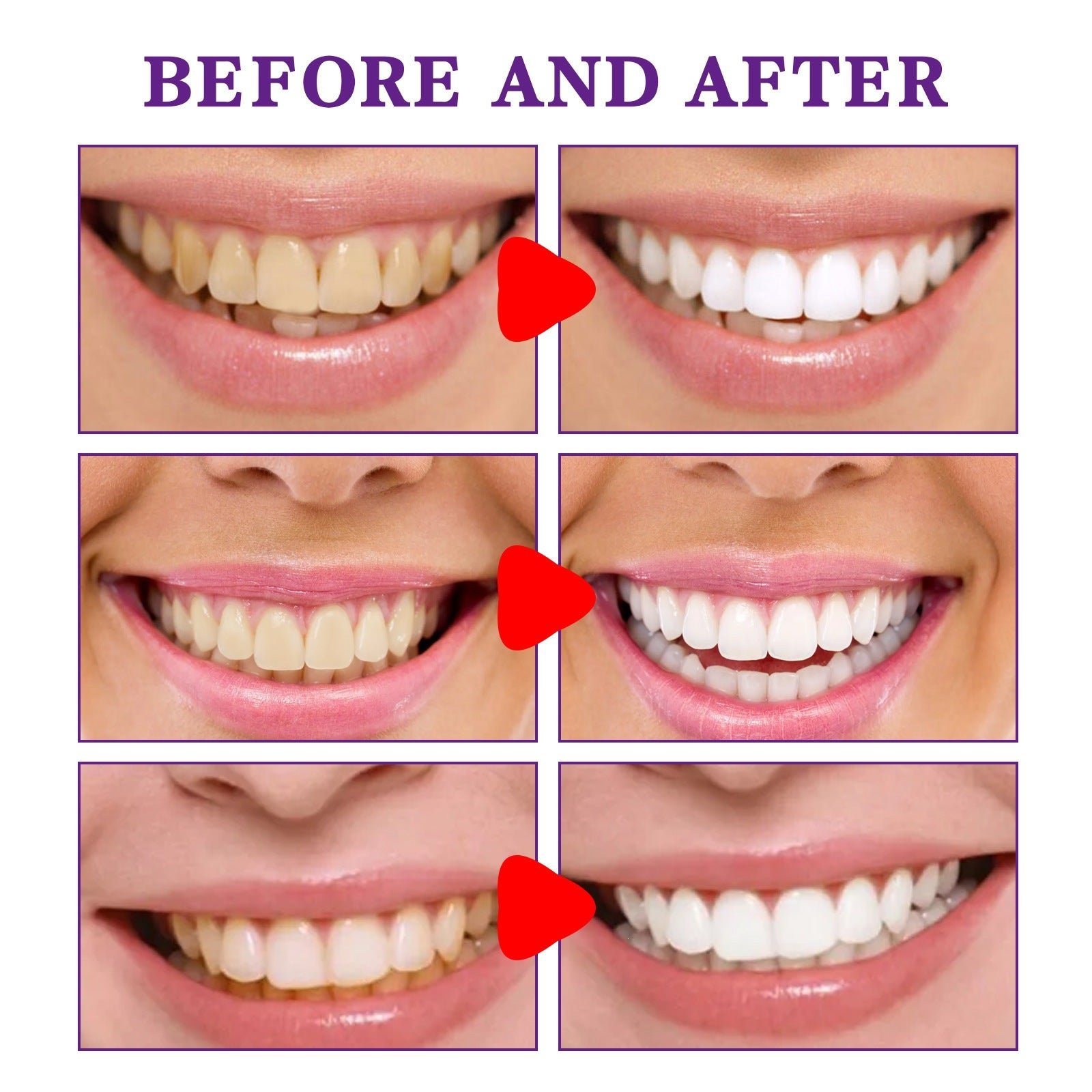 Purple toothpaste