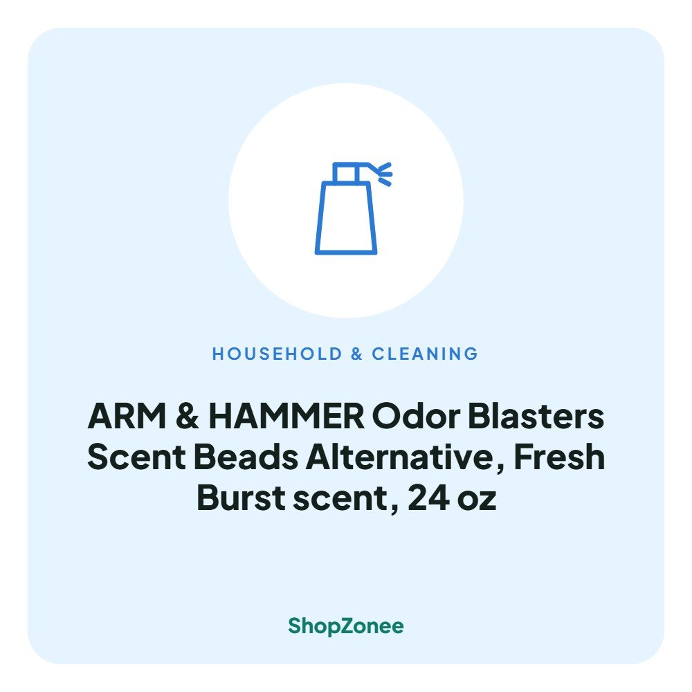 ARM & HAMMER Odor Blasters Scent Beads Alternative, Fresh Burst scent, 24 oz – ShopZonee